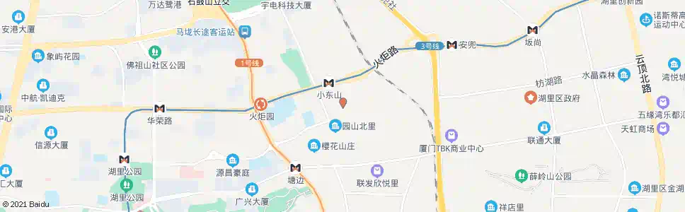 厦门兴园社区_公交站地图_厦门公交_妙搜公交查询2025