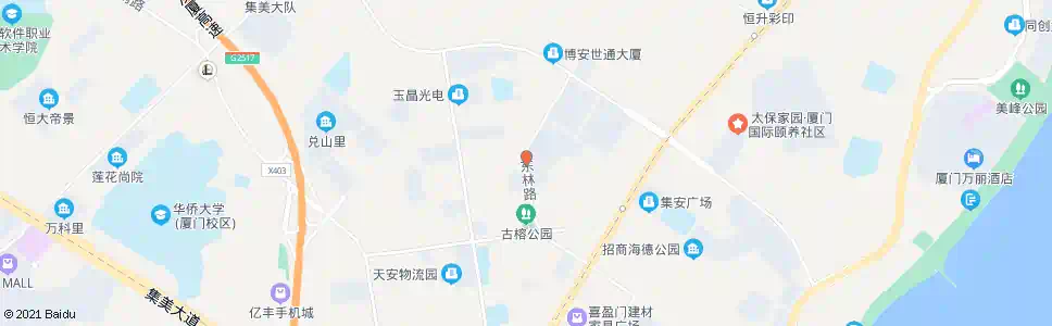 厦门东林村_公交站地图_厦门公交_妙搜公交查询2025