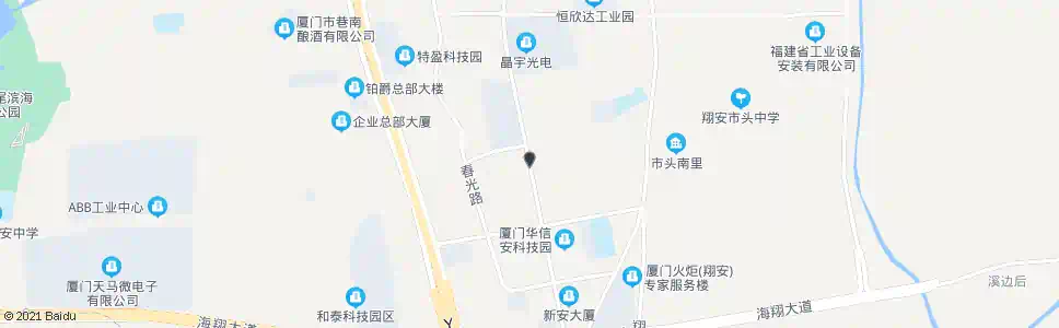 厦门翔安人才市场_公交站地图_厦门公交_妙搜公交查询2025