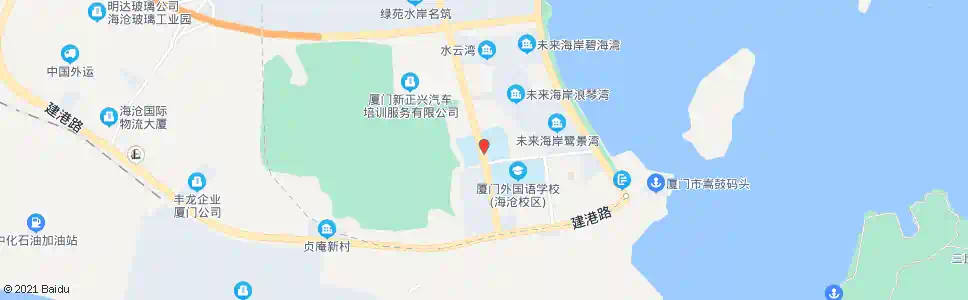 厦门北师大附校西_公交站地图_厦门公交_妙搜公交查询2025