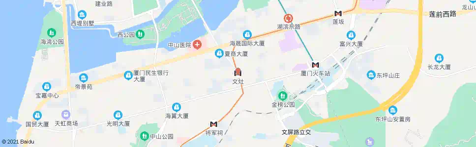 厦门文灶_公交站地图_厦门公交_妙搜公交查询2025