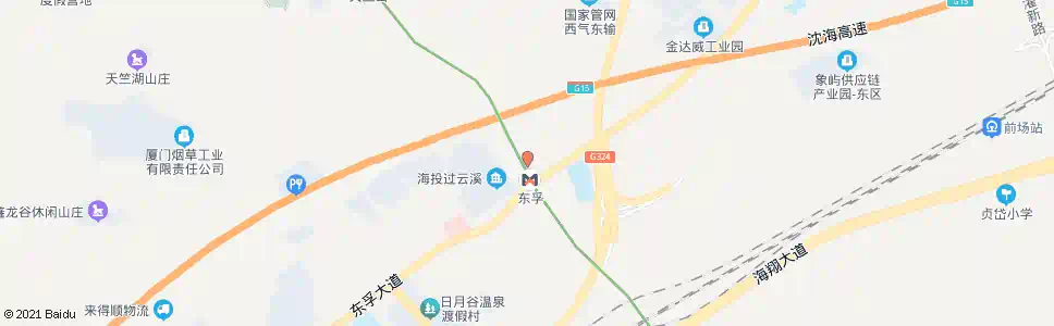 厦门洪塘村_公交站地图_厦门公交_妙搜公交查询2025