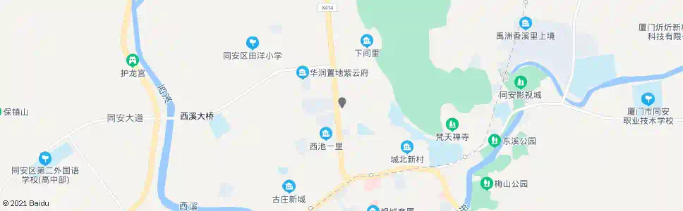厦门润洲商业广场_公交站地图_厦门公交_妙搜公交查询2025