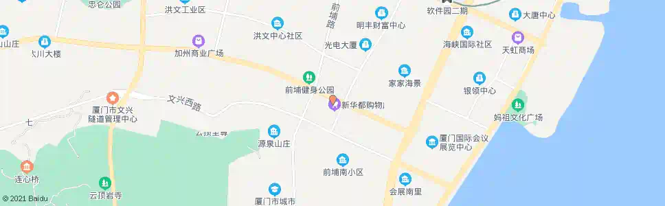 厦门前埔枢纽站_公交站地图_厦门公交_妙搜公交查询2025