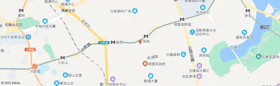 厦门湖里公安分局_公交站地图_厦门公交_妙搜公交查询2025