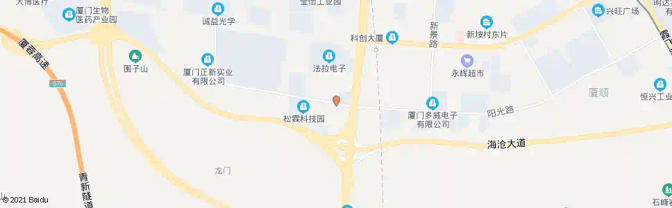 厦门沙迪克_公交站地图_厦门公交_妙搜公交查询2025