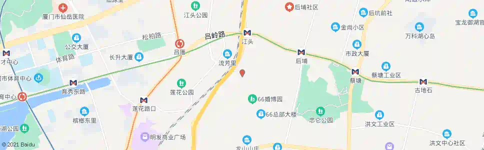 厦门龙华里_公交站地图_厦门公交_妙搜公交查询2025