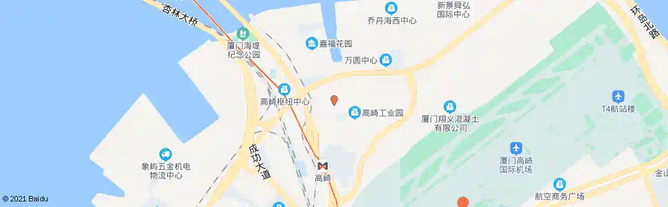 厦门蔬菜交易市场_公交站地图_厦门公交_妙搜公交查询2025