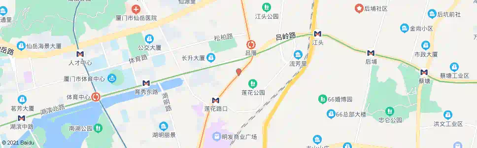 厦门宝龙中心_公交站地图_厦门公交_妙搜公交查询2025