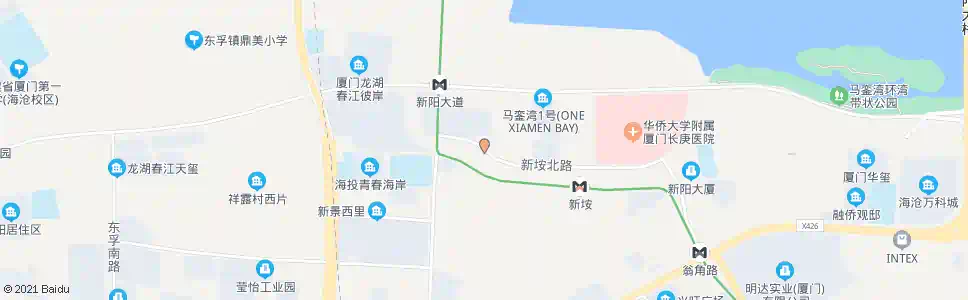 厦门马銮湾(第一湾)_公交站地图_厦门公交_妙搜公交查询2025