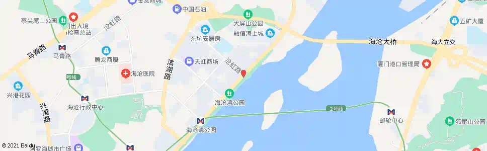 厦门蓝湾半岛_公交站地图_厦门公交_妙搜公交查询2025