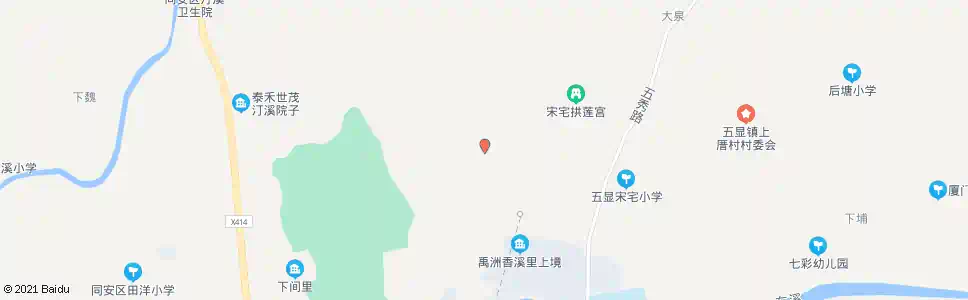 厦门下许(同安)_公交站地图_厦门公交_妙搜公交查询2025