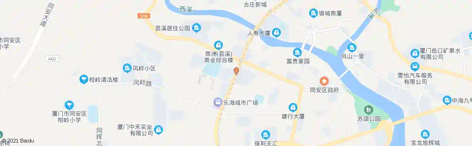 厦门凤祥_公交站地图_厦门公交_妙搜公交查询2025