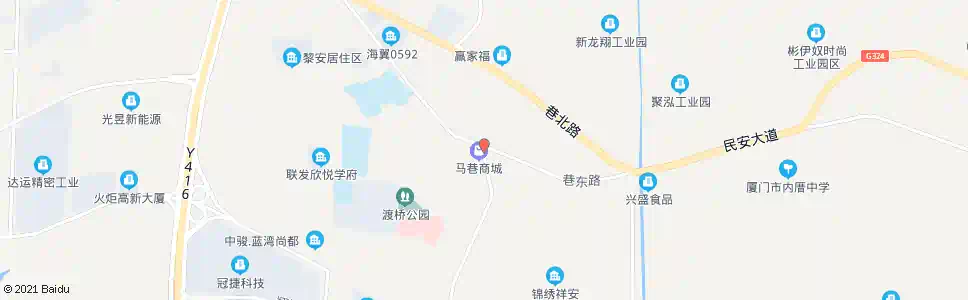 厦门马巷公交枢纽站_公交站地图_厦门公交_妙搜公交查询2025