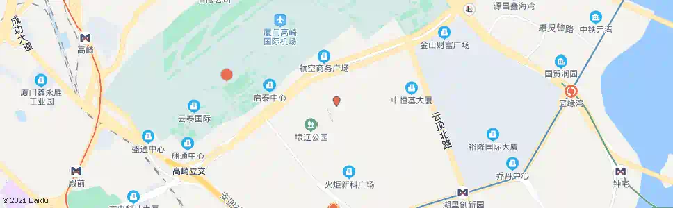 厦门岐山北二路_公交站地图_厦门公交_妙搜公交查询2025