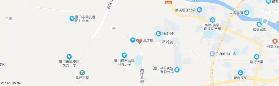 厦门甘岭_公交站地图_厦门公交_妙搜公交查询2025