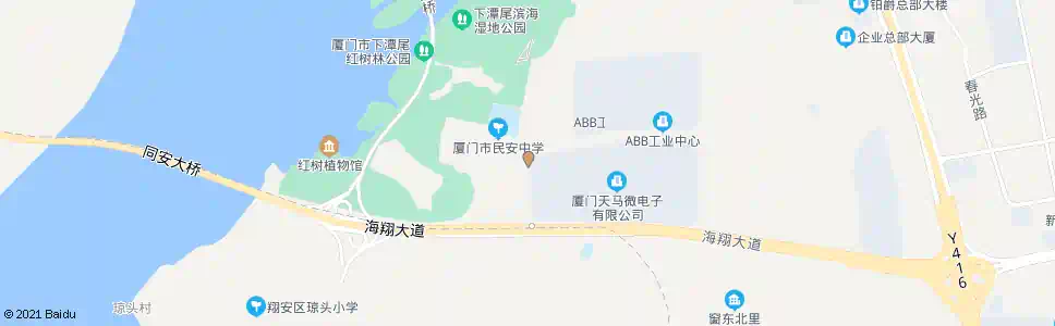 厦门后郭村_公交站地图_厦门公交_妙搜公交查询2025