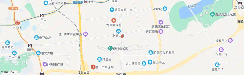 厦门湖里妇幼_公交站地图_厦门公交_妙搜公交查询2025