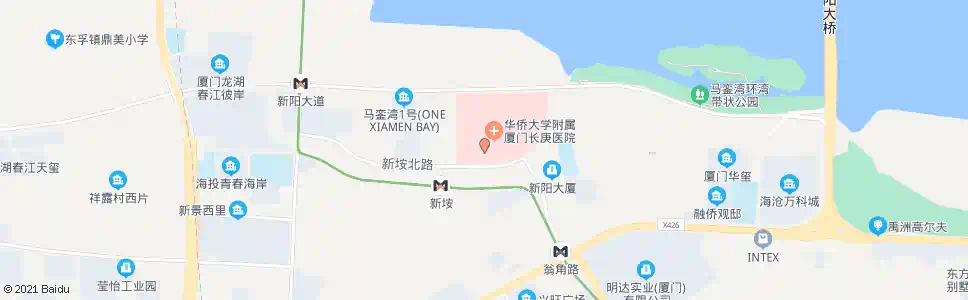 厦门长庚医院门诊楼_公交站地图_厦门公交_妙搜公交查询2025