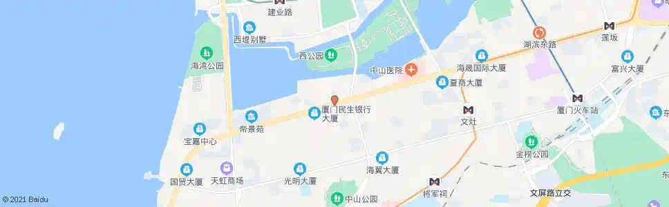 厦门滨南美湖路口_公交站地图_厦门公交_妙搜公交查询2025