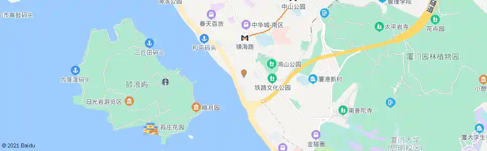 厦门思明区政府_公交站地图_厦门公交_妙搜公交查询2025
