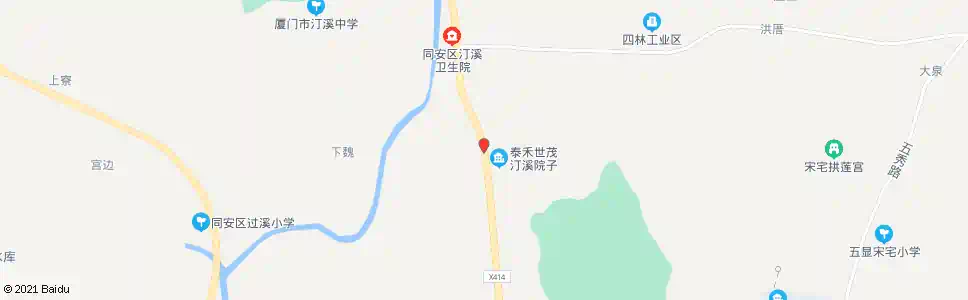 厦门奎武岫_公交站地图_厦门公交_妙搜公交查询2025