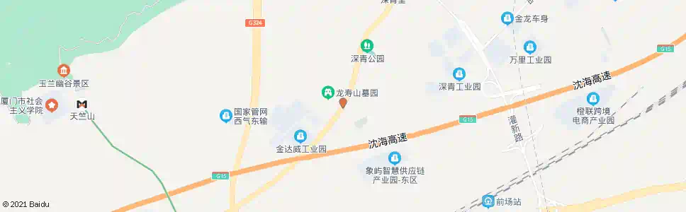 厦门凤山_公交站地图_厦门公交_妙搜公交查询2025