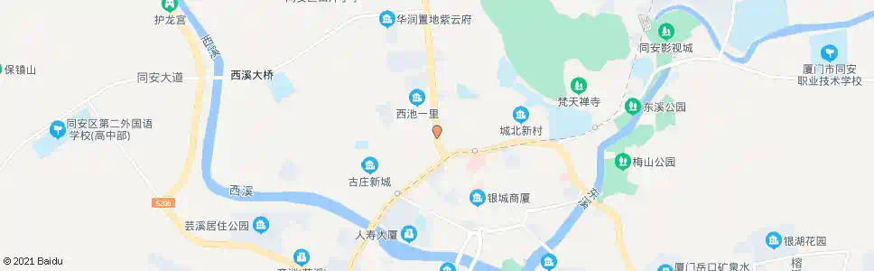 厦门汀溪路口_公交站地图_厦门公交_妙搜公交查询2025