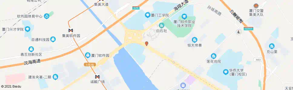 厦门中科院_公交站地图_厦门公交_妙搜公交查询2025