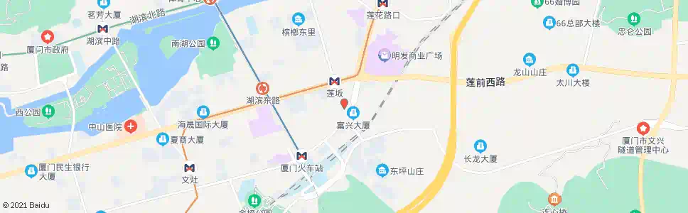 厦门思明园商业中心_公交站地图_厦门公交_妙搜公交查询2025