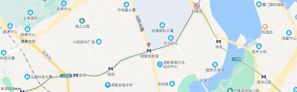 厦门安岭路口_公交站地图_厦门公交_妙搜公交查询2025