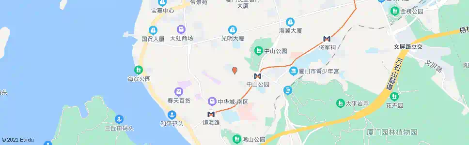 厦门新华路口_公交站地图_厦门公交_妙搜公交查询2025