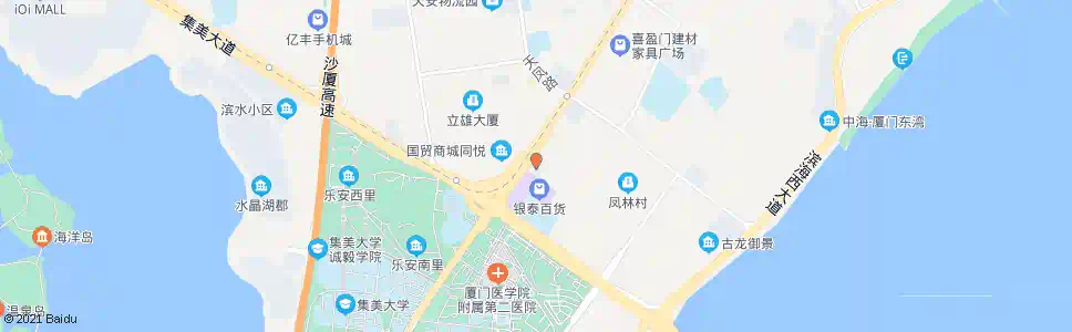 厦门集美法院_公交站地图_厦门公交_妙搜公交查询2025