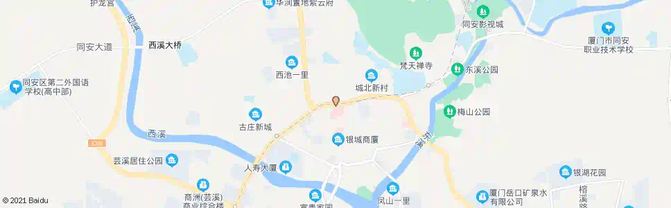 厦门小西门_公交站地图_厦门公交_妙搜公交查询2025