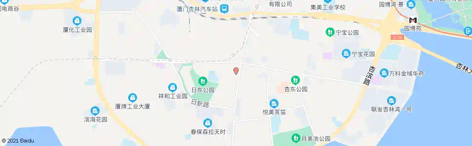 厦门杏滨街道办站_公交站地图_厦门公交_妙搜公交查询2025