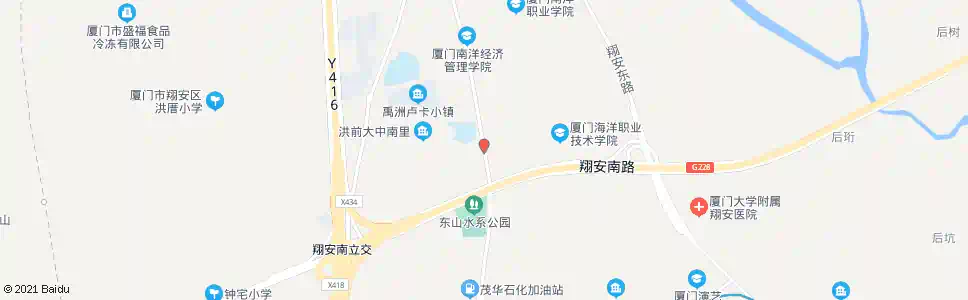 厦门海洋学院翔安校区_公交站地图_厦门公交_妙搜公交查询2025