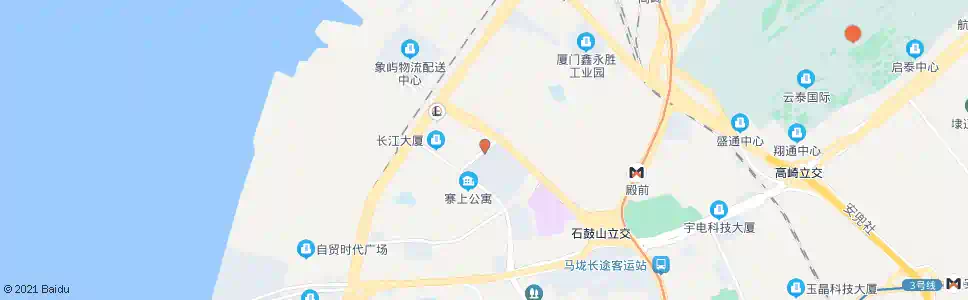 厦门长虹路_公交站地图_厦门公交_妙搜公交查询2025