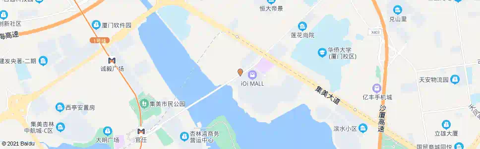 厦门IOI棕榈城_公交站地图_厦门公交_妙搜公交查询2025