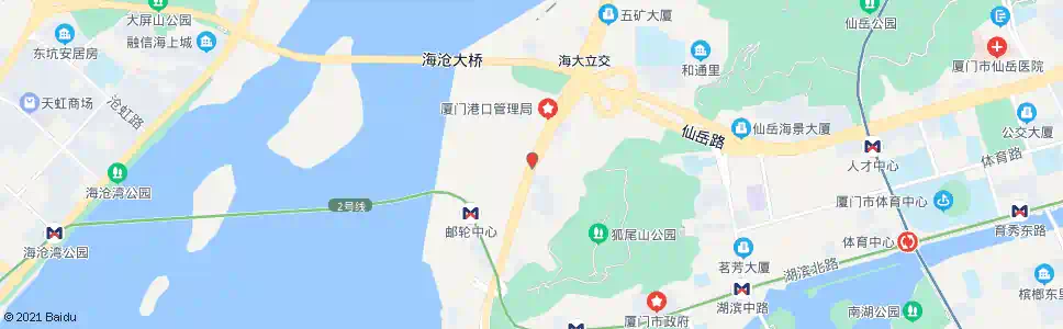 厦门商检_公交站地图_厦门公交_妙搜公交查询2025