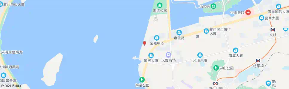 厦门第一码头站_公交站地图_厦门公交_妙搜公交查询2025