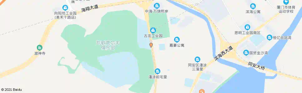 厦门潘涂东_公交站地图_厦门公交_妙搜公交查询2025