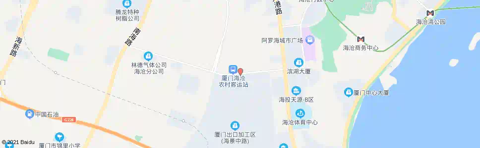 厦门海沧农客站_公交站地图_厦门公交_妙搜公交查询2025