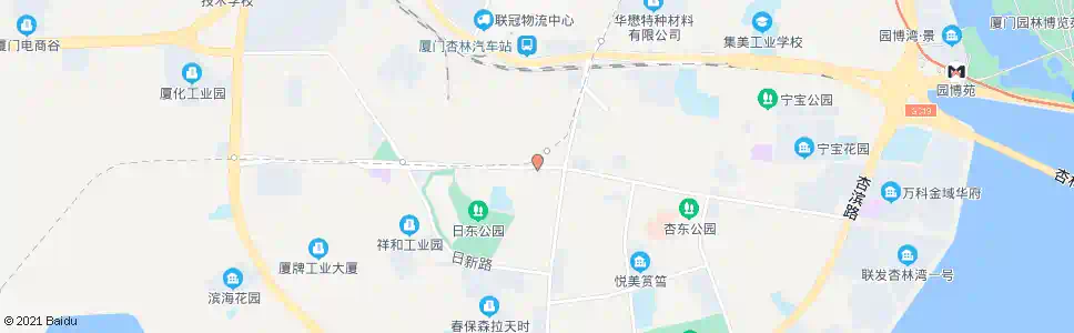 厦门明达_公交站地图_厦门公交_妙搜公交查询2025