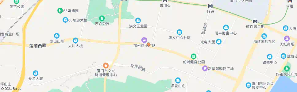 厦门洪文站_公交站地图_厦门公交_妙搜公交查询2025