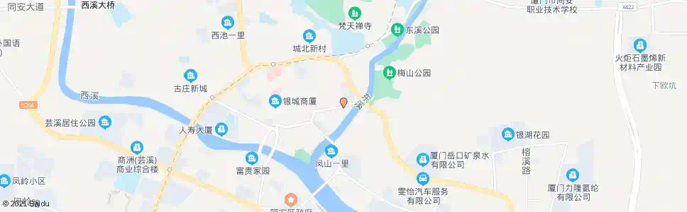 厦门同安第一实小_公交站地图_厦门公交_妙搜公交查询2025