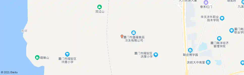 厦门杨厝路口_公交站地图_厦门公交_妙搜公交查询2025