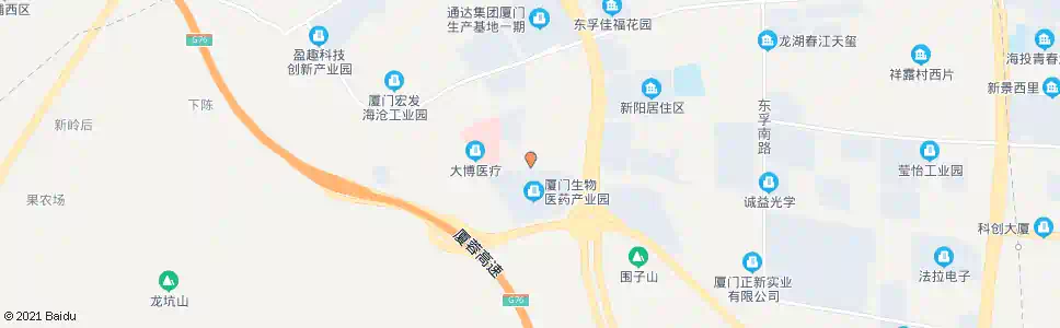 厦门生物医药园_公交站地图_厦门公交_妙搜公交查询2025