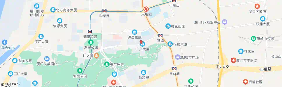 厦门禹洲新村_公交站地图_厦门公交_妙搜公交查询2025
