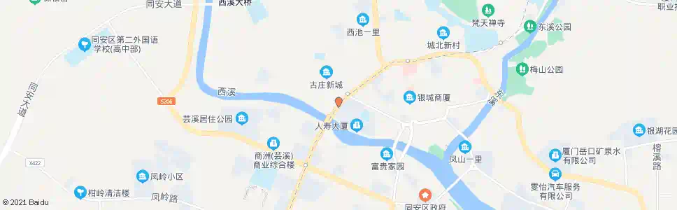 厦门新西桥_公交站地图_厦门公交_妙搜公交查询2025