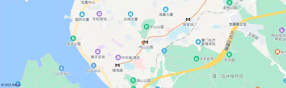 厦门实验小学_公交站地图_厦门公交_妙搜公交查询2025